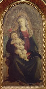 Madone et enfant en gloire